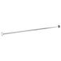 Peerless® PA905 PA905 Adjustable Shower Rod, 2-3/8 in Dia Rod x 44 to 72 in L Rod/Track, Stainless Steel, Chrome, Import