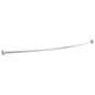Peerless® PA906 PA906 Adjustable Shower Rod, 2-1/16 in Dia Rod x 44 to 72 in L Rod/Track, Stainless Steel, Chrome, Import