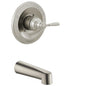 Peerless® PTT14165-BN Tub Trim Kit, 7 in W x 7 in H, Stainless Steel, Brushed Nickel, Import