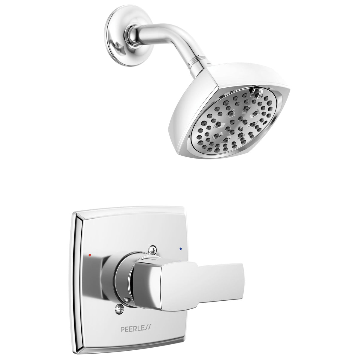 Ezra - 1-Handle Shower - 8.13" L 6.5" W 12.63" H - Tube