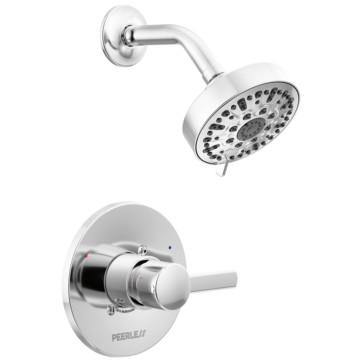 Peerless® PTT188782 Shower Only Trim Kit, 2 gpm Shower, Polished Chrome