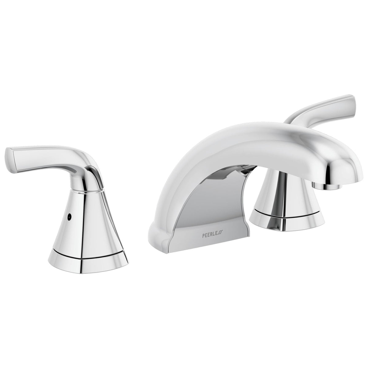 Peerless® Parkwood™ Roman Tub Trim Kit, Commercial/Residential, 18 gpm Flow Rate, 10 in Center, 2 Handles, Function: Traditional, Import