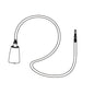 Wand and Hose Assembly - Chrome Plated Head