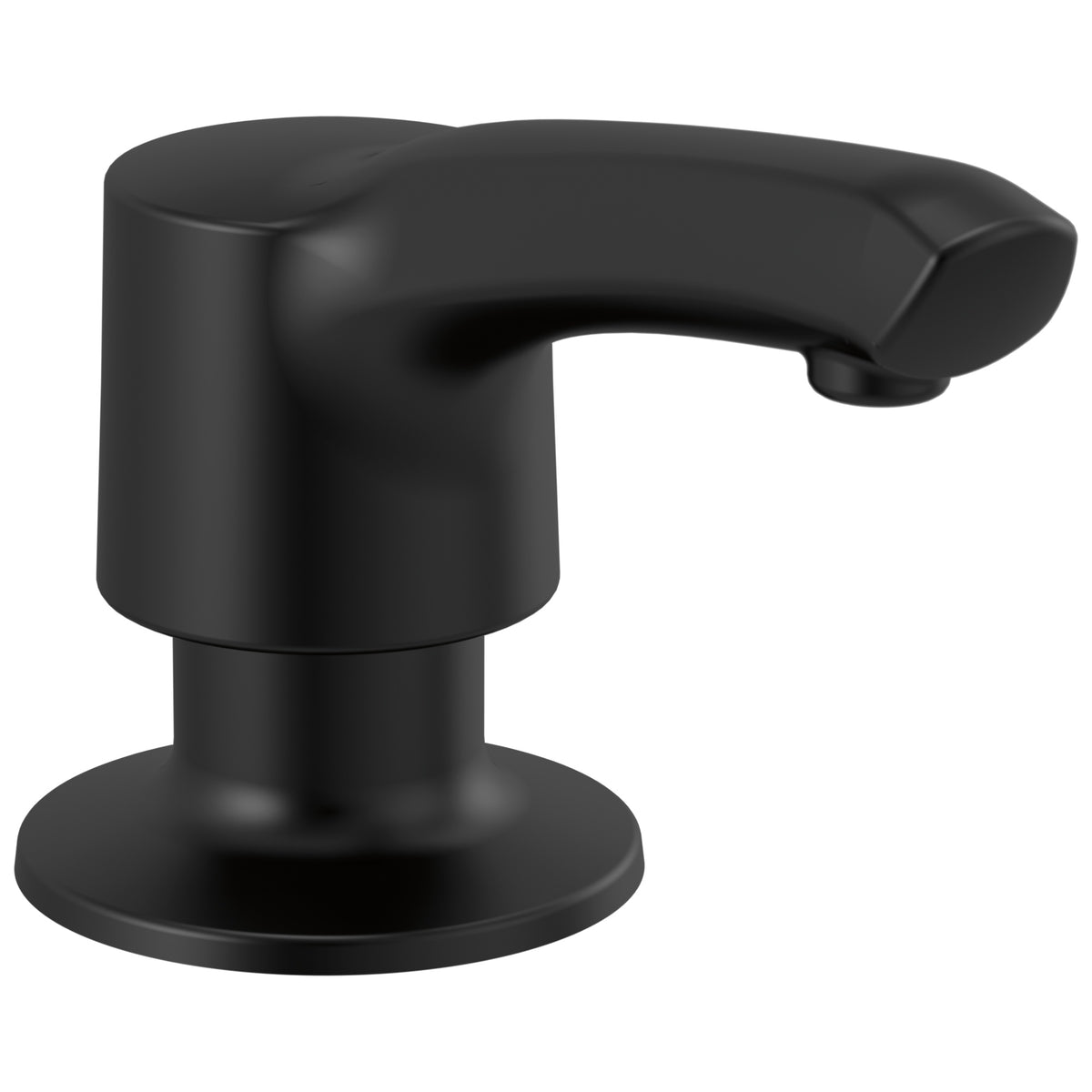 Parkwood - Kitchen Soap Dispenser - Matte Black - Deck Mount
