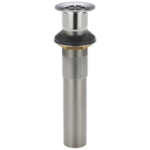Peerless® RP103450 Grid Strainer without Overflow, 2-1/8 in Nominal, 2-1/8 in OAL, Metal, Chrome, Import