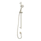 Perrin & Rowe 0126SBHS1PN Rohl Cross Collection Handshower Hand Set, 3-1/2 in Dia Shower Head 1-Function Shower Head, 1.75 gpm Flow Rate, Nickel, Import
