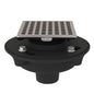 Perrin & Rowe SDCI2-3143STN Rohl Cross Collection Drain Kit PVC Cast Iron, Import