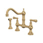 Edwardian - Bridge Kitchen Faucet Georgian - Deck Mount