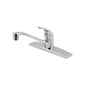 Pfister® Pfirst Series™ G134-1444 Professional Grade Kitchen Faucet, 1.8 gpm Flow Rate, Swivel Spout, Polished Chrome, 1 Handles
