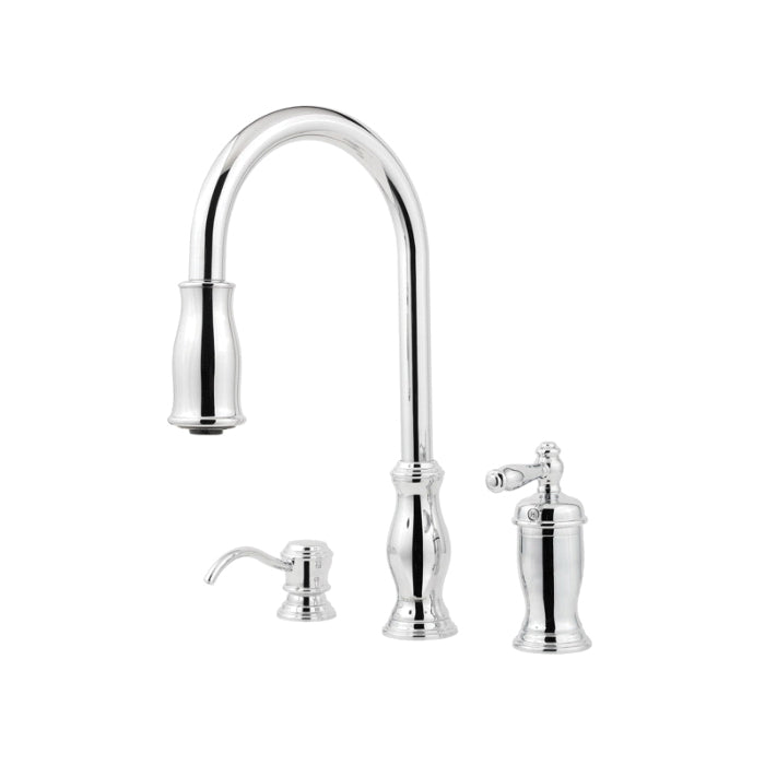Hanover - Professional Grade Pull-Down Kitchen Faucet