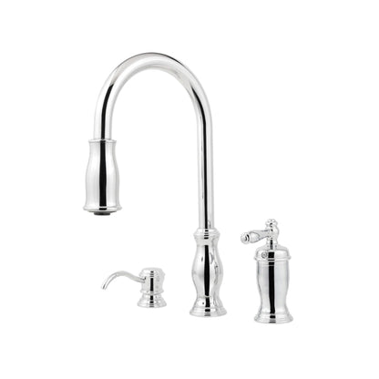 Hanover - Professional Grade Pull-Down Kitchen Faucet