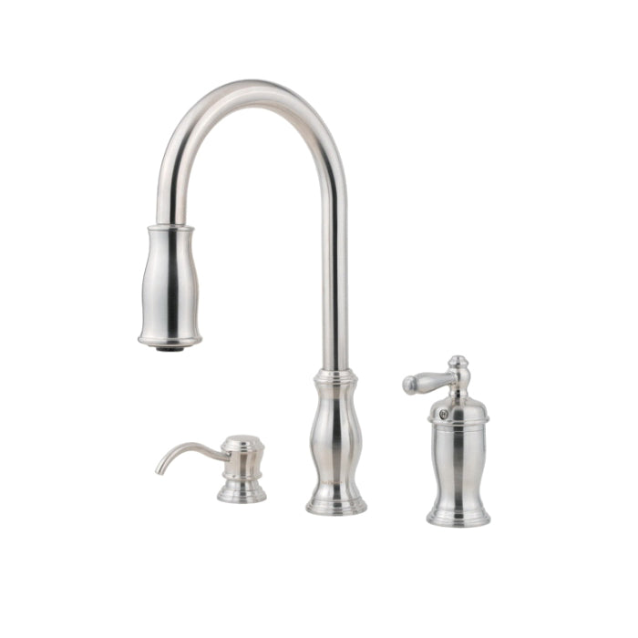 Hanover - Professional Grade Pull-Down Kitchen Faucet
