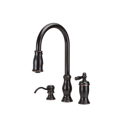 Hanover - Professional Grade Pull-Down Kitchen Faucet