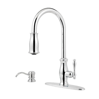 Hanover - Pull-Down Kitchen Faucet - Deck Mount