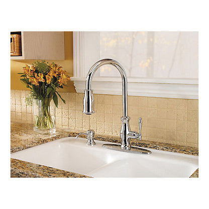 Hanover - Pull-Down Kitchen Faucet - Deck Mount