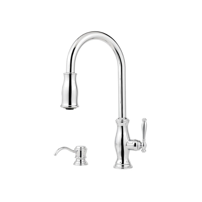 Hanover - Pull-Down Kitchen Faucet - Deck Mount