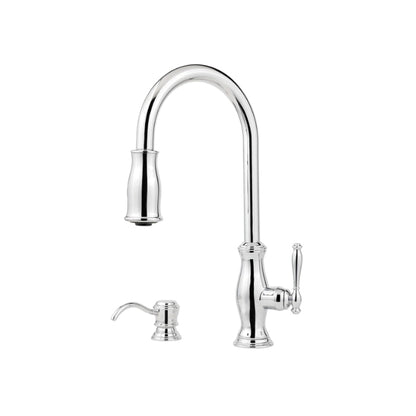 Hanover - Pull-Down Kitchen Faucet - Deck Mount