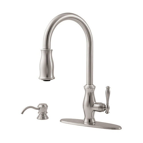 Hanover - Pull-Down Kitchen Faucet - Deck Mount