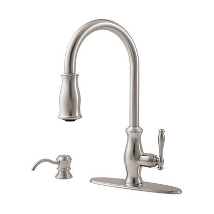 Hanover - Pull-Down Kitchen Faucet - Deck Mount