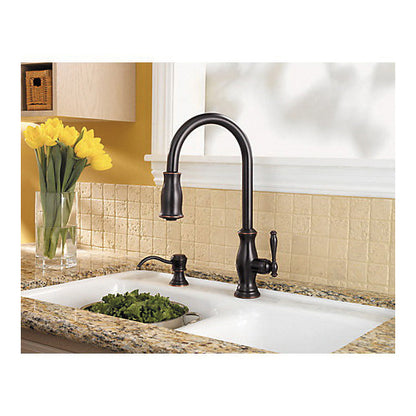 Hanover - Pull-Down Kitchen Faucet - Deck Mount