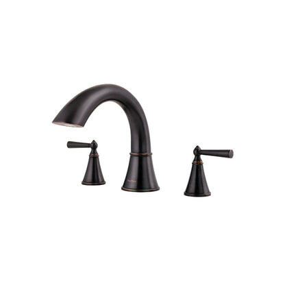 Saxton - Professional Grade Roman Tub Trim - 15 to 18 GPM