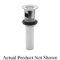 Grade Universal Grid Bathroom Faucet Strainer, 1-1/4 in