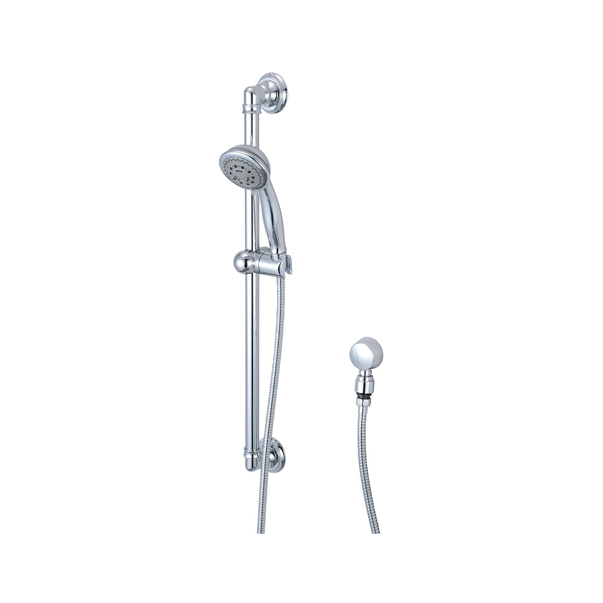 5-Function Handheld Shower Set - Polished Chrome - 1.75 GPM