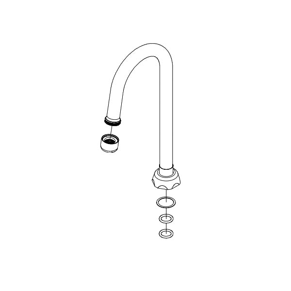 Combo Gooseneck Spout - CS-22002