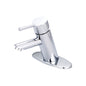 OLYMPIA L-6051-WD i2 Lavatory Faucet, 1.2 gpm Flow Rate, 2-7/8 in H Spout, 1 Handles, 1/3 Faucet Holes, Polished Chrome, Function: Traditional