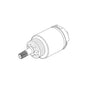 OLYMPIA OP-340008 Ceramic Cartridge With Spring, For Use With Model P-2307B, P-2309B, P-2308B and P-2407B 1-Handle Tub and Shower Valve