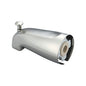 OLYMPIA OP-640018-BN Combo Diverter Tub Spout, 1/2 in IPS/Slip-Fit, 5-1/4 in Spout Reach, Die Cast Zinc, PVD Brushed Nickel