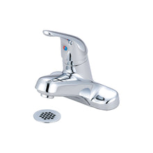 OLYMPIA L-6161G Lavatory Faucet, Elite, Polished Chrome, 1 Handles, Grid Strainer Drain, 1.5 gpm Flow Rate