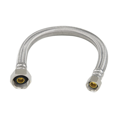 PLS1-A - 3/8 x 1/2" F Flexible Faucet Connector - PLS1-36A F