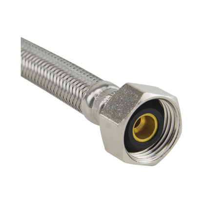 PLS1-A - 3/8 x 1/2" F Flexible Faucet Connector - PLS1-20A F