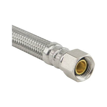 PLS1-A - 3/8 x 1/2" F Flexible Faucet Connector - PLS1-36A F