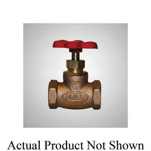 Prier® 20.40-G 20 Series Heavy Pattern Mansfield Style Globe Valve, 1/2 in Nominal, FNPT End Style, Cast Brass Body, Domestic
