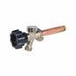 Prier® 478-06 Diamond 400 Freezeless Wall Hydrant, 1/2 in Nominal, MNPT x C End Style, 180 deg Half-Turn Wall Opening, Domestic