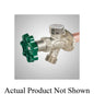Prier® C-144W08 DIAMOND C-144 Freezeless Wall Hydrant With Anti-Siphon Vacuum Breaker, 1/2 in, Wirsbo PEX®, 360 deg Full-Turn Wall Opening, Domestic