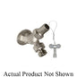 Prier® C-255CP.75 Heavy Pattern Angle Sill Faucet Only With P-002 Integral Anti-Siphon Vacuum Breaker and Backflow Preventer, 3/4 in Nominal, FNPT End Style, Cast Brass Body, Handwheel/Loose Key Actuator, Domestic