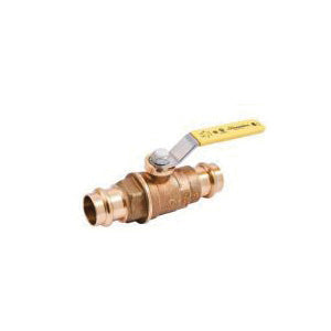 B&K® 107-731PV ProLine™ Ball Valve, 4 in Nominal, Press End Style, Brass Body