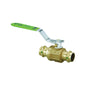 Ball Valve with Lock Metal Handle - 1-1/2" - Press