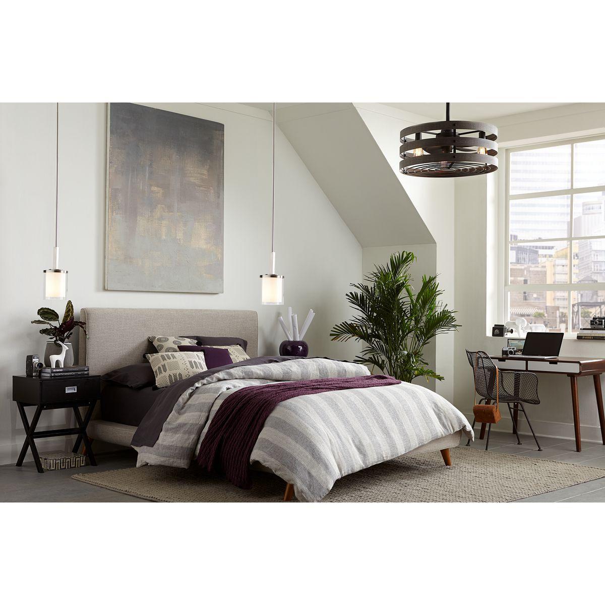 Gulliver 3-Lamp Modern Ceiling Fan - P250012-143-22
