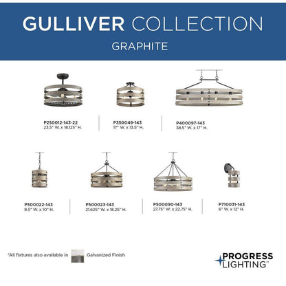 Gulliver - Semi-Flush Mount Lighting - Ceiling Mount