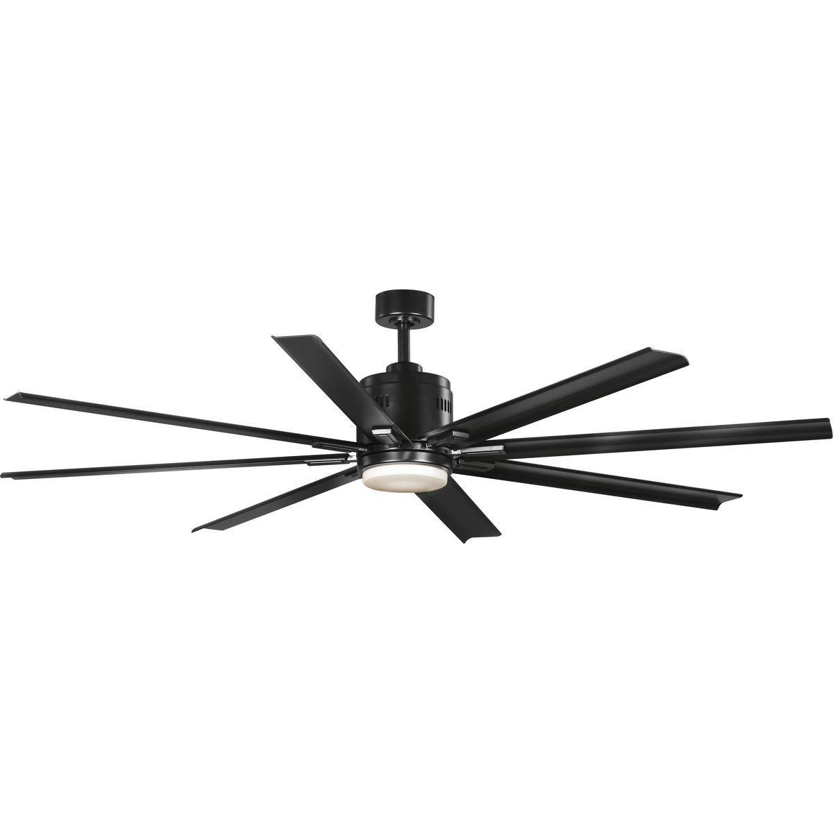 Vast 1-Lamp Modern Ceiling Fan - 72" Blade - 3702/7982 CFM