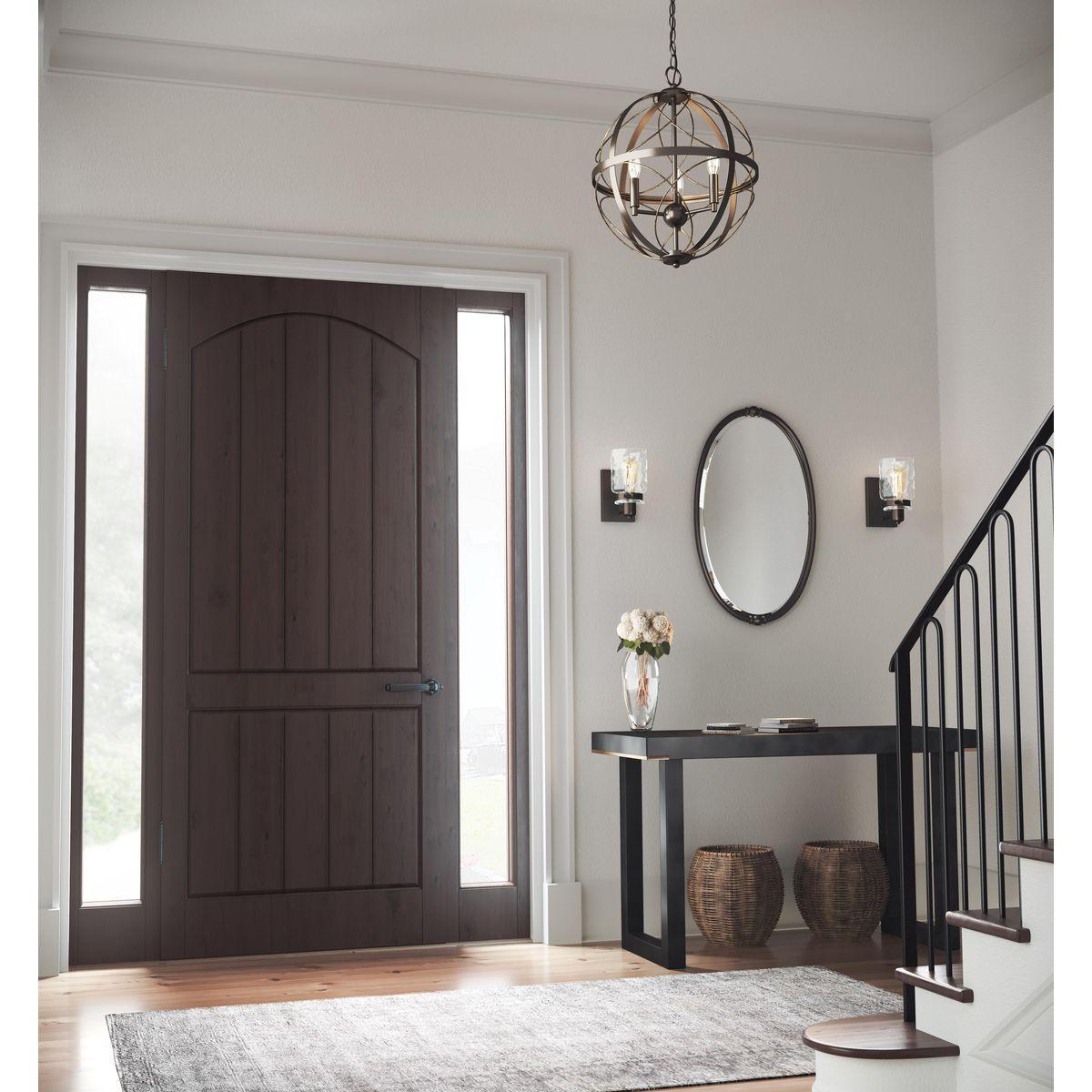 Progress Lighting® P500068-020 Brandywine Farmhouse Transitional Pendant Fixture, (3) Lamp, 120 V, Antique Bronze Housing