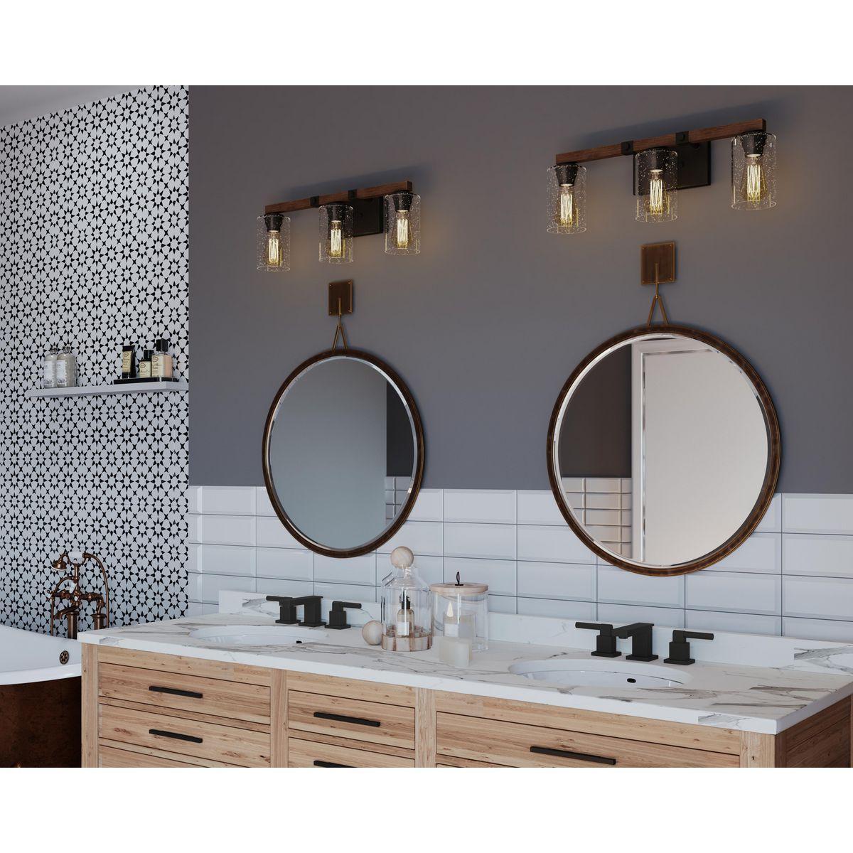 Barnes Mill - Casual/Traditional Bath Fixture - Wall Mount