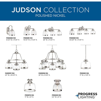 Judson - Coastal Bath Fixture - Wall Mount - 120 V AC