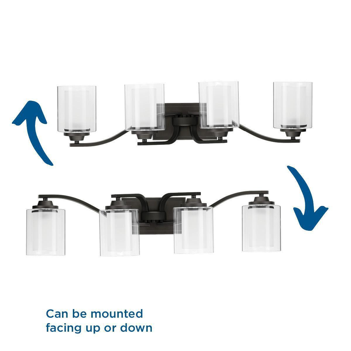 Kene - Bath Vanity Light Fixture - (4) A19 Lamp