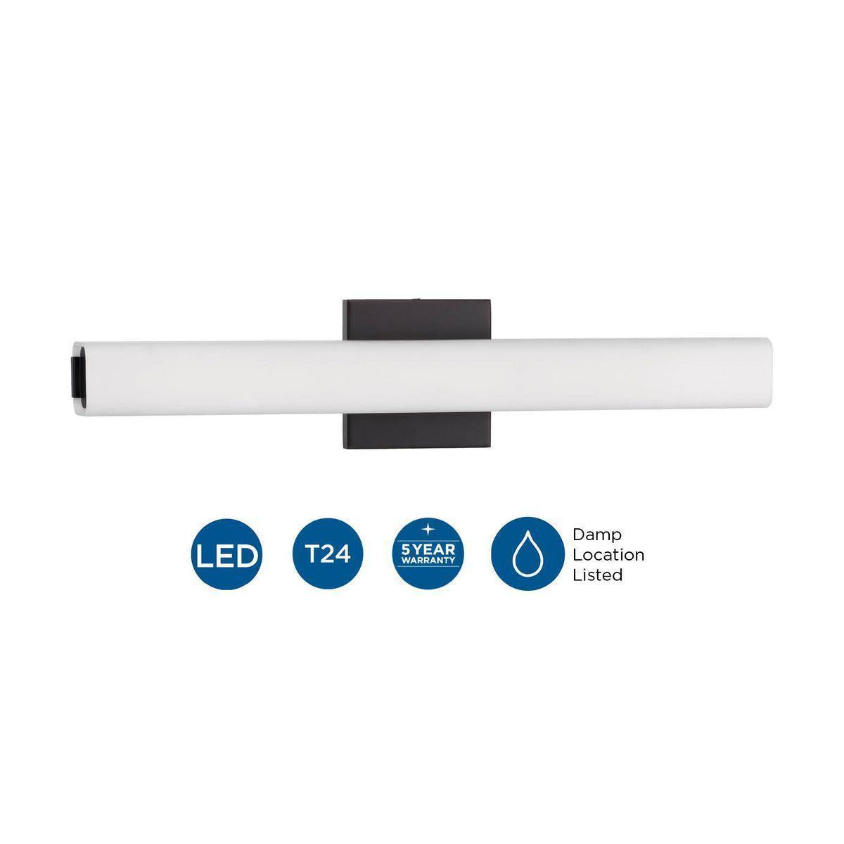 Beam Modern Bath Fixture - Wall Mount - (1) Lamp