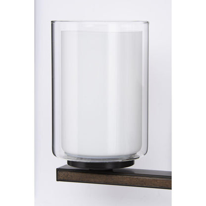 Mast - Modern Farmhouse Bath and Vanity Fixture - Wall Mount